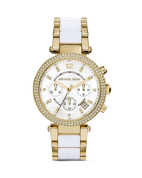 michael kors parker watch bloomingdales|Michael Kors Parker Watch, 39mm Jewelry & Accessories.